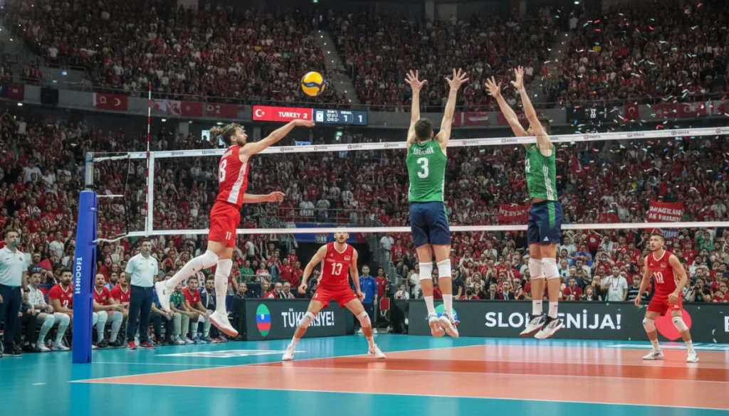 2026 VNL: Filenin Efeleri Çeyrek Finalde Slovenya Karşısında